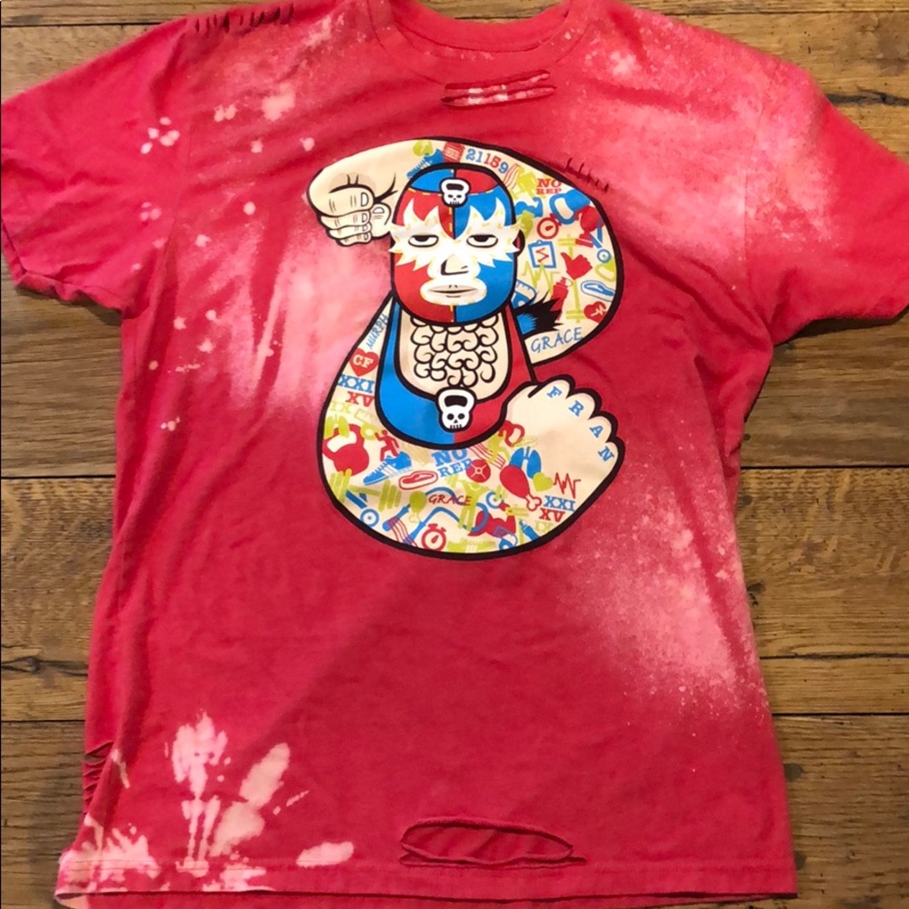 Distressed Tee Shirt